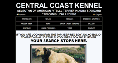 Desktop Screenshot of centralcoastkennel.com